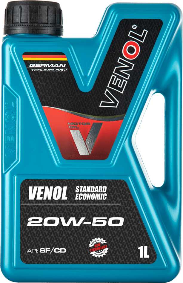 OLEJ_SILNIKOWY_VENOL STARNDARD ECONOMIC SF CD 20W50_1L